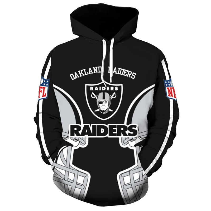 NFL hoodie 3d Okland Raiders hoodies sweatshirt pullover for sale ...