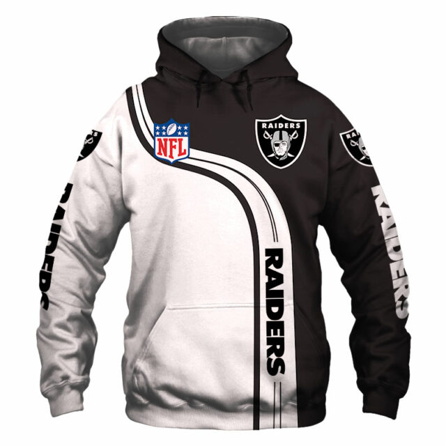 Oakland Raiders hoodie 3d cute sweatshirt pullover gift for fans ...