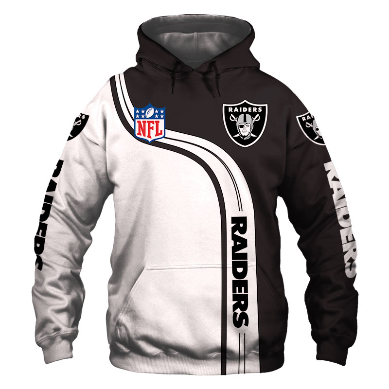 Las Vegas Raiders zip hoodie long sleeve sweatshirt for fan 