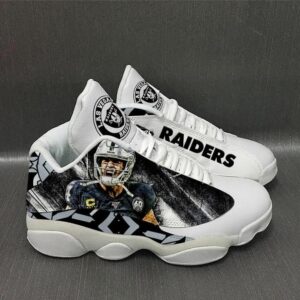 Derek Carr 4 Las Vegas Raiders NFL Football Team Sneaker For Lover JD