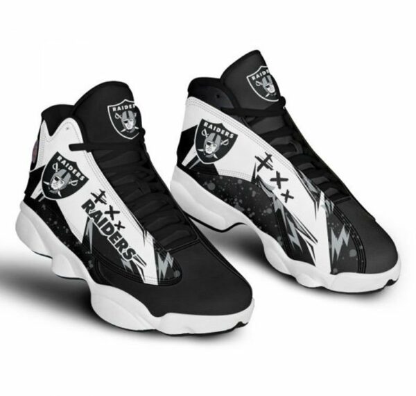 Las Vegas Raiders football NFL 25 big logo For Lover Jd13 Shoes