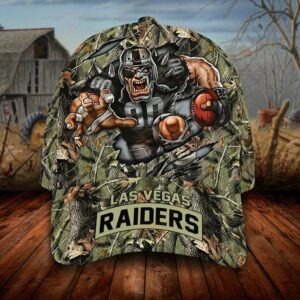 NFL Las Vegas Raiders Realtree Camo Classic Cap