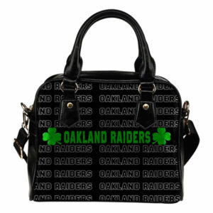 Colorful Oakland Raiders Stunning Letters Shoulder Handbags