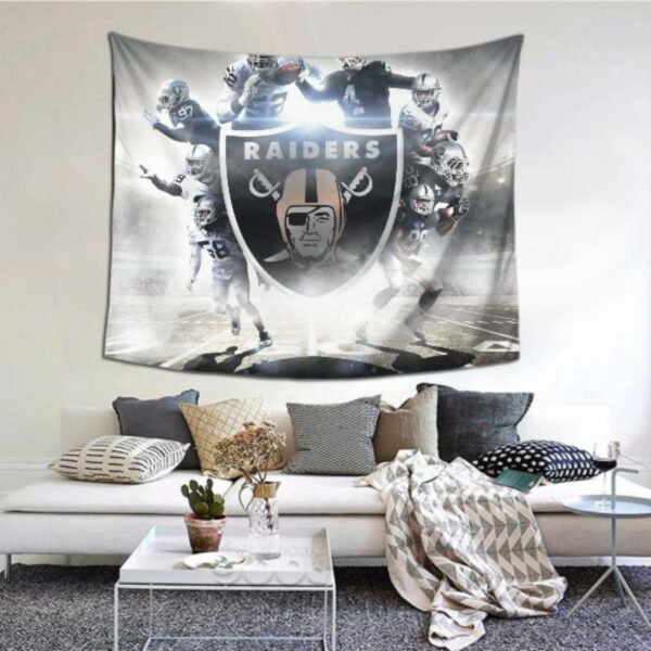 Decorative Wall Tapestry Las Vegas Raiders tapestry