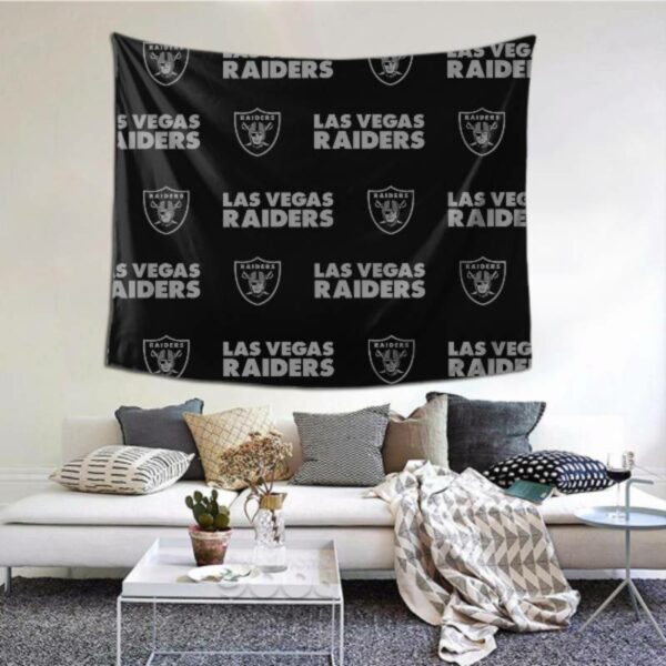 Dorm Decor Las Vegas Raiders tapestry For Living Room Bedroom