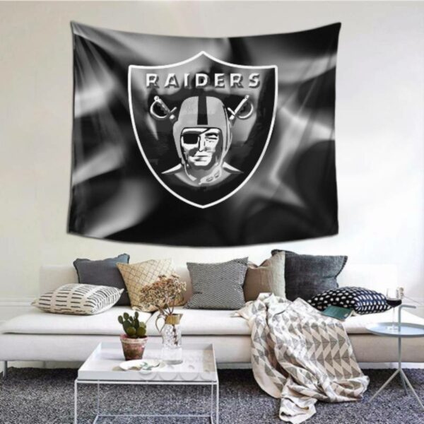 Easy To Hang Las Vegas Raiders tapestry