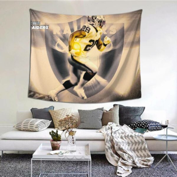 Fashion Wall Las Vegas Raiders tapestry Home Decoration