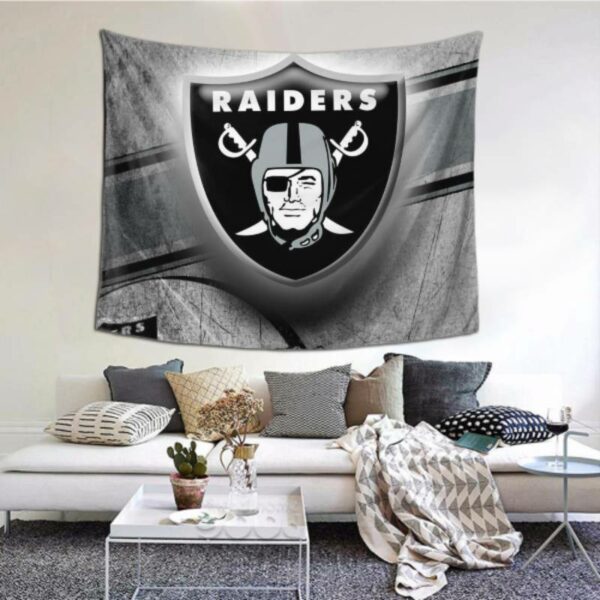 Fashion Wall NFL Las Vegas Raiders tapestry Home Decoration For Your Indoor