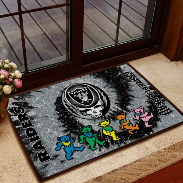 Las Vegas Raiders 3D Doormats NFL & GD BAND