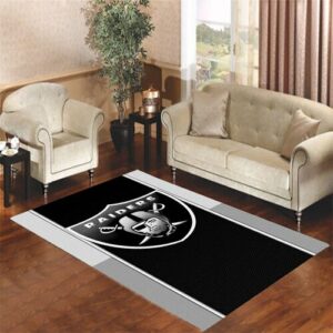 Las Vegas Raiders Skyline NFL Area Rug, Bedroom, Christmas Gift US Decor -  Travels in Translation