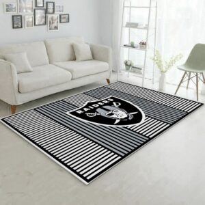 Las Vegas Raiders Imperial Champion Rug NFL Area Rug Carpet
