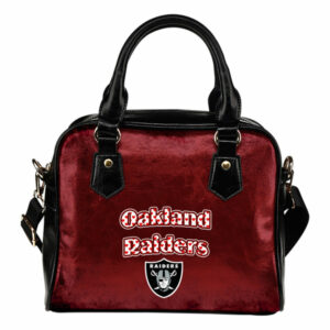 Love Icon Mix Oakland Raiders Logo Meaningful Shoulder Handbags