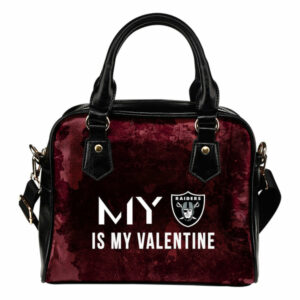 My Perfectly Valentine Fashion Oakland Raiders Shoulder Handbags