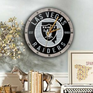 NFL Las Vegas Raiders Trending Clock