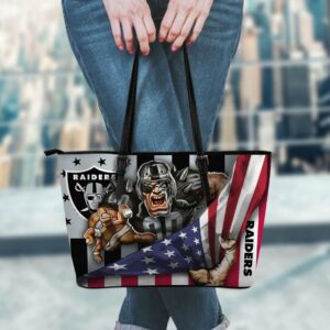 NFL Las Vegas Raiders Mascot Leather Bag