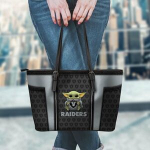 NFL Oakland Raiders PU Leather Bag