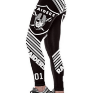 Oakland Raiders 3D Printed High Waist Fitness Yoga Leggings