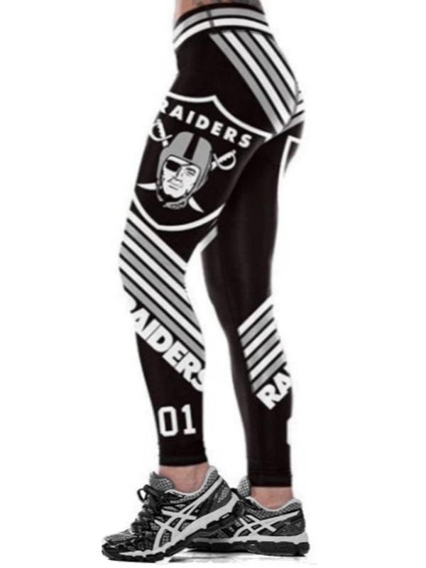 Las Vegas Raiders Limited Edition 3d Printed Legging