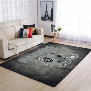 Oakland Raiders Carpet Living Room Rugs
