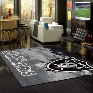 Oakland Raiders Deandanecerse Carpet Living Room Rugs