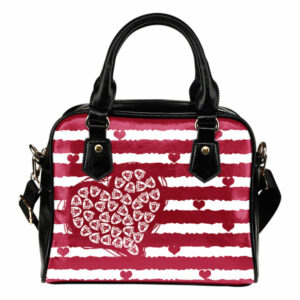 Sweet Romantic Love Frames Oakland Raiders Shoulder Handbags