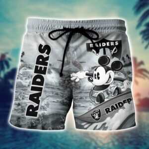 Raiders summer beach shorts sport for men trending