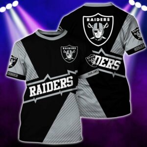 NFL Las Vegas Raiders Men Women Tshirt 3D Print Hot Trends