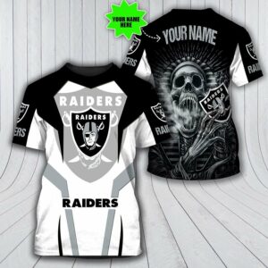 NFL Las Vegas Raiders Men Women Tshirt 3D Print New Style
