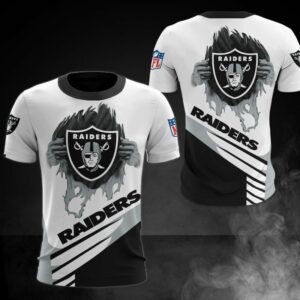 NFL Las Vegas Raiders Men Women Tshirt 3D Print Gift For Fans