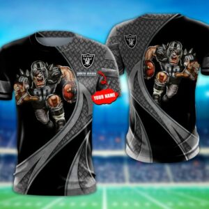 NFL Las Vegas Raiders Men Women Tshirt 3D Print Custom