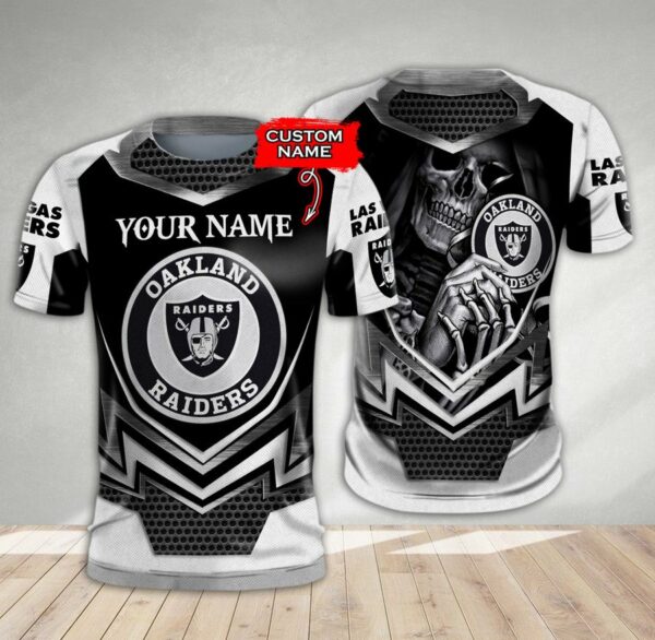 NFL Las Vegas Raiders Men shirt 3D Print