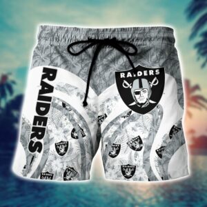 Raiders summer beach shorts sport for mens
