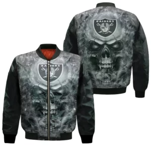 3d Skull Oakland Raiders 3ds Sweatshirt Pullover 3d Jersey Bomber Jacket