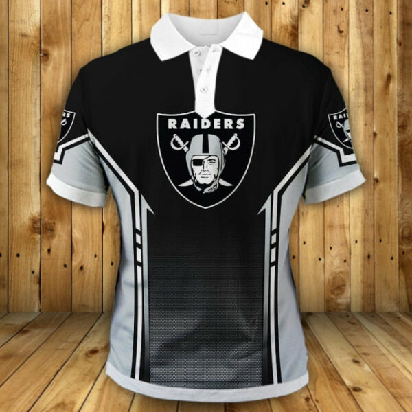 Las Vegas Raiders Casual Polo Shirt