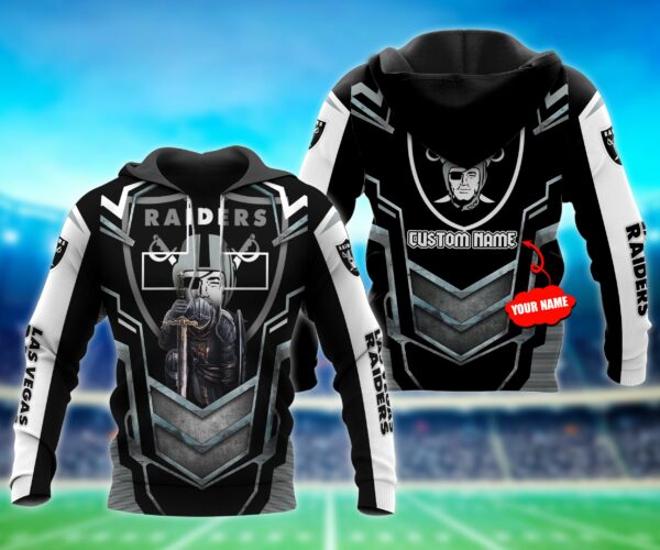 Las Vegas Raiders Nfl 3D Hoodie Personalized Jesus