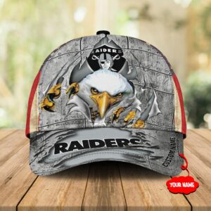 Las Vegas Raiders NFL Cap Personalized Eagle