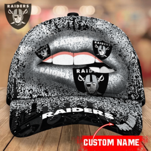 Las Vegas Raiders NFL Skull Personalized Brown 3D Hat Cap Mens Summer Gift  For Fans - Banantees