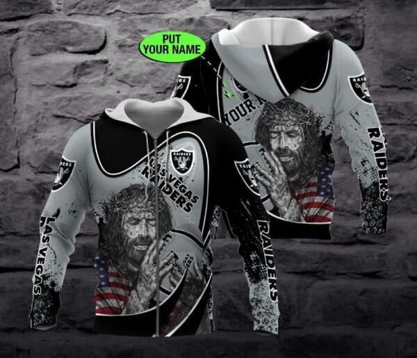 Las Vegas Raiders NFL Personalized Custom 3d Hoodie