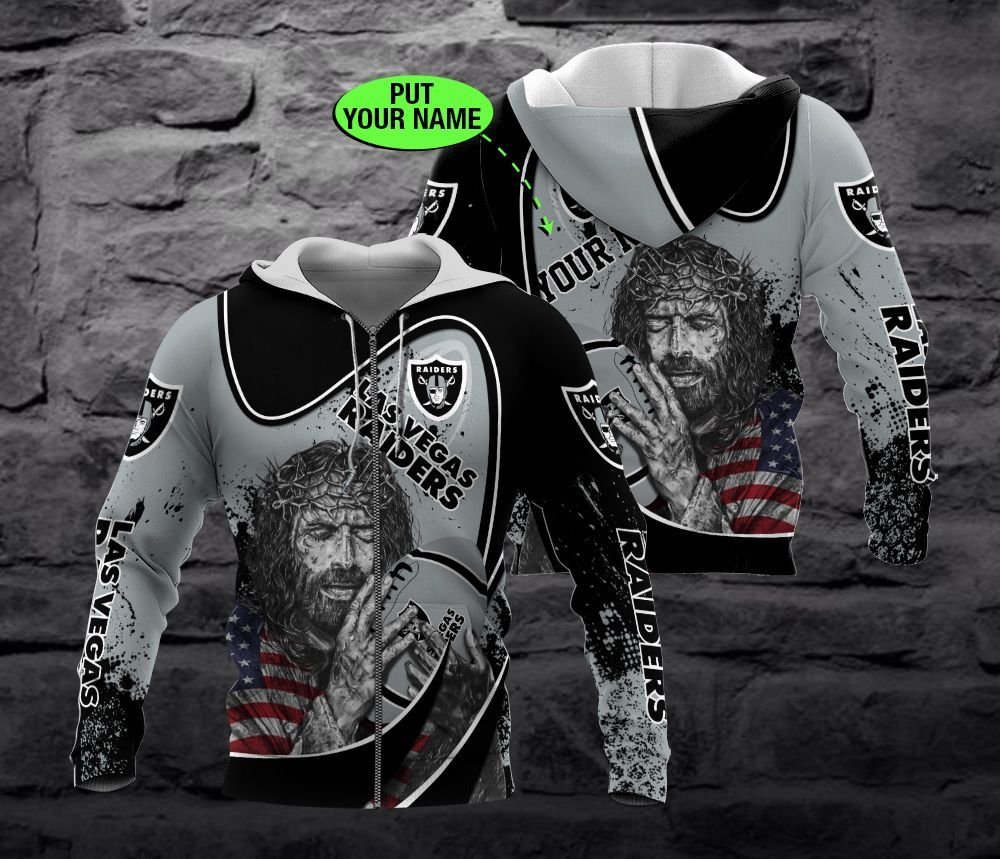 Las Vegas Raiders Hoodie 3D Cartoon Player Cute Shirt - Reallgraphics