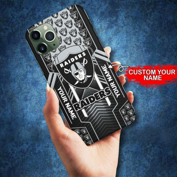 Oakland Raiders NFL Glass Phone Case Trending