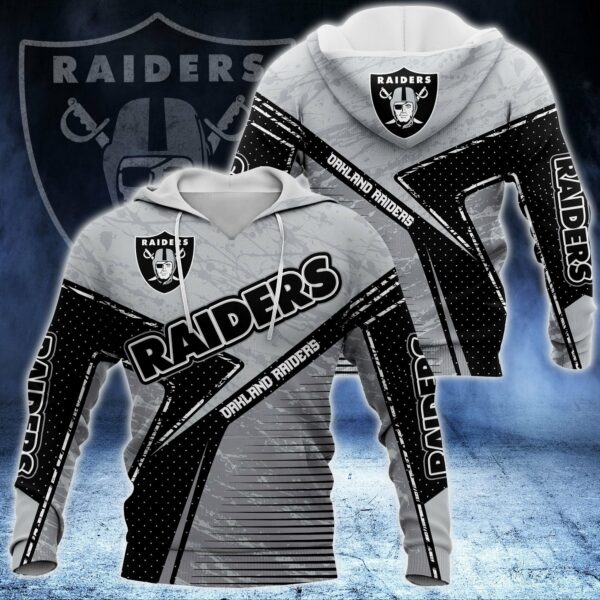 Oakland Raiders NFL Hoodie 3D Hoodie Women Men