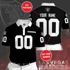 Personalized Las Vegas Raiders Polo Shirts Men