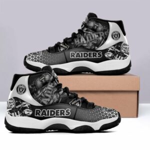 Las Vegas Raiders Air Jordan 13 Sneakers Nfl Custom Sport Shoes -  Freedomdesign
