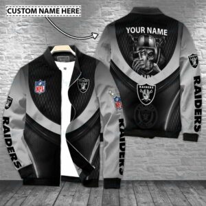 Oakland Raiders Hello Kitty Fan 3d Jersey Baseball Jacket - Teeruto